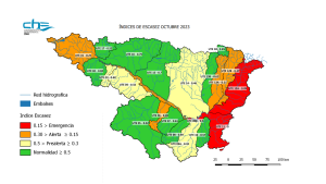 Informe índices de sequía a 31 de octubre de 2023